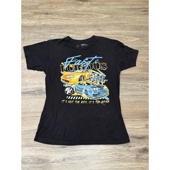 Vintage Fast And Furious T-Shirt Size M Movie Promo Universal Studios 2001 - Picture 1 of 4
